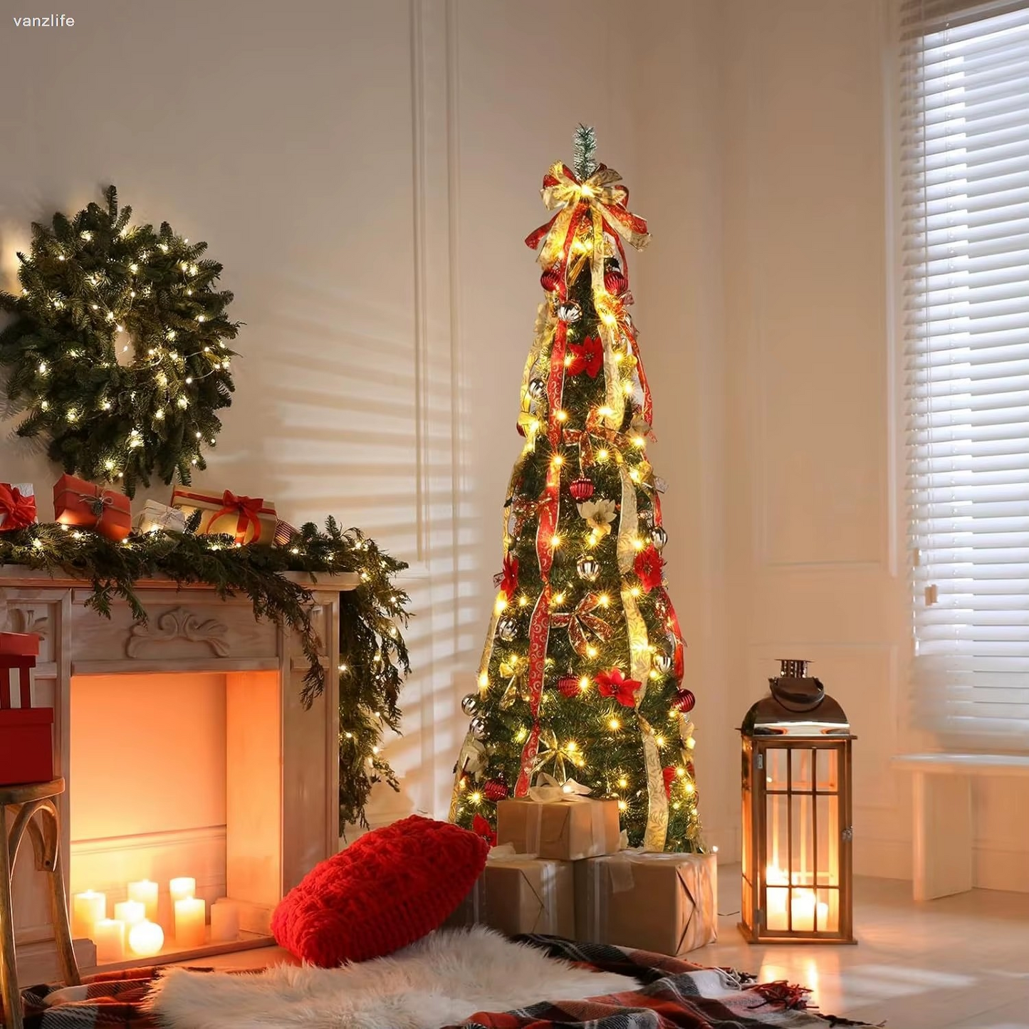 Sapin de Noël Pliable